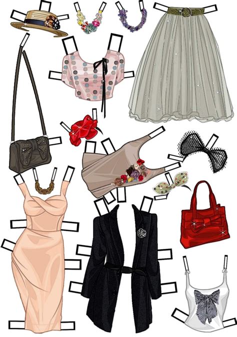 Fashion paper dolls